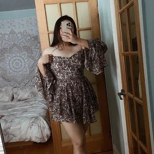 Missguided Floral Romper